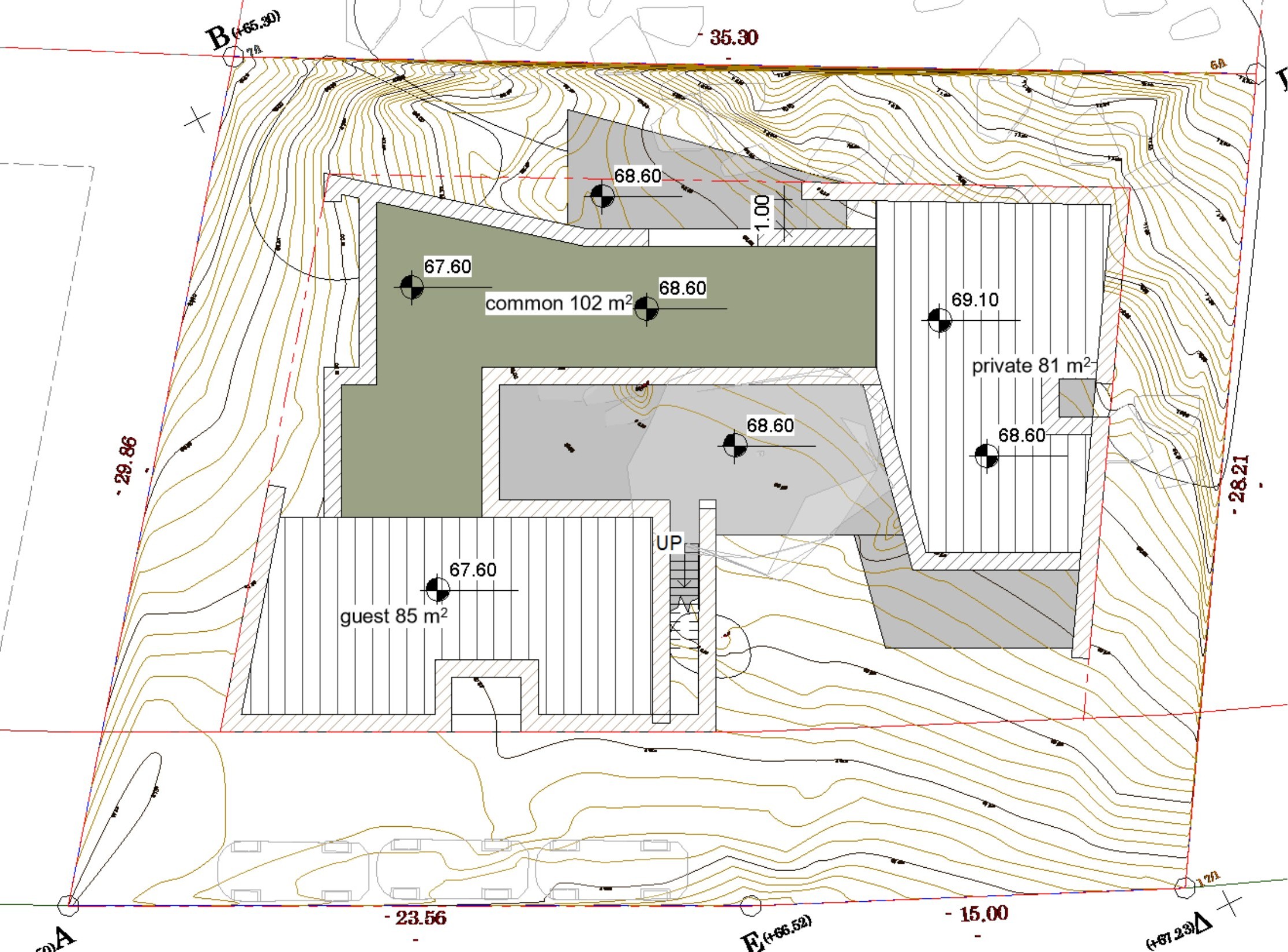 Early zoning diagram by REACT Architects.