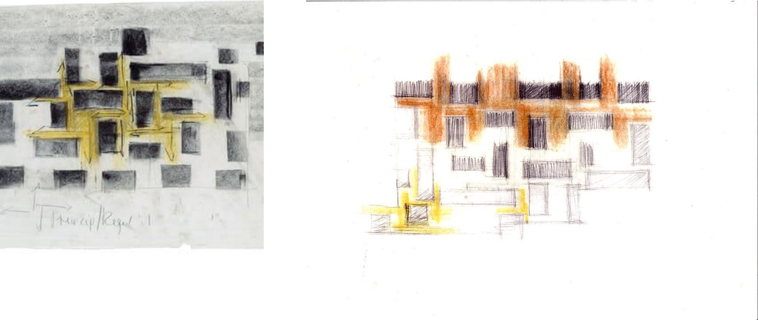 Pencil pattern studies by REACT Architects.
